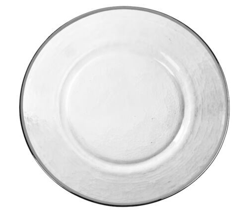 Platzteller "Silver Rimmed Elegance"
