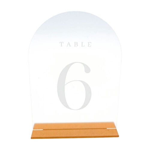 Tischnummer "Numero Elegante"